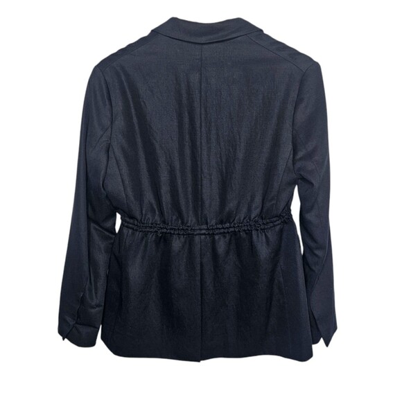 MM LAFLEUR The Hyo Jacket Everyday Twill Night Navy Blue Size 0 - Picture 5 of 13